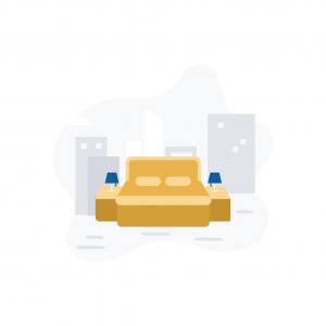 Burgundy Executive Suite King Non-Smoking